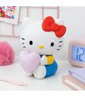 Lámpara 3d paladone hello kitty con corazón 16 cm