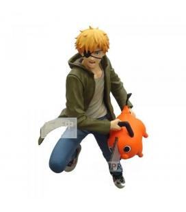 Figura banpresto chainsaw man vibration stars chainsaw man denji y pochita 14cm