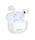 Auriculares qcharx harmony auricular tws bluetooth 5.3 blanco