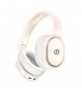 Auriculares qcharx pulse bluetooth beige