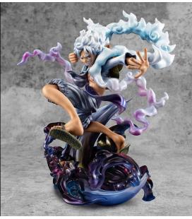 Figura megahouse one piece monkey d luffy gear fifth wa - maximum 23 cm