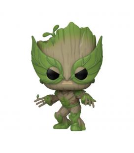 Funko pop marvel: we are groot groot como lobezno 79519