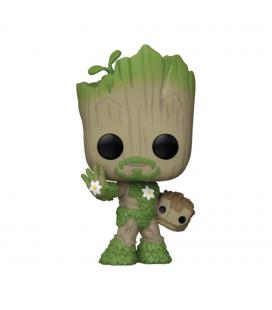 Funko pop marvel: we are groot groot como ironman 79516