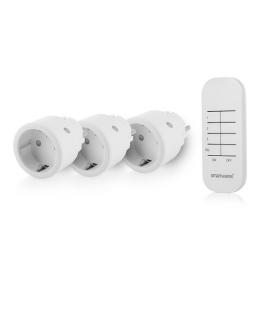 Set de Enchufes Inalámbricos Smartwares SH4-99578/ Blancos