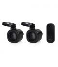 Set de Mini Enchufes para Exterior Smartwares SH4-99653/ Negros