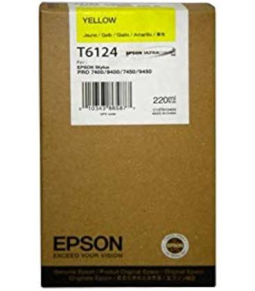 Cartucho Tinta Epson Stylus Photo 7450 9450 Amarillo 220Ml