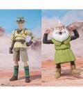 Pack 2 figuras tamashii nations sand land sh figuarts rao & thief 15 & 11cm