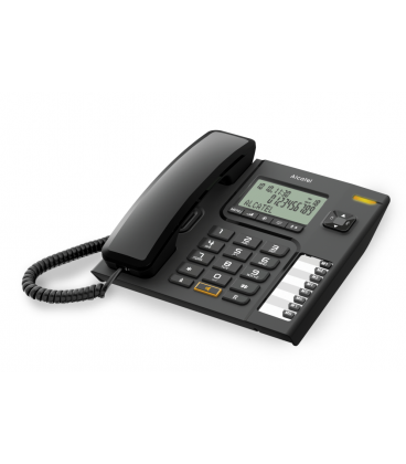 TELEFONO CON CABLE ALCATEL T76 CE BLK