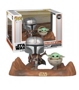 Funko pop star wars the mandalorian the mandalorian & baby yoda