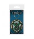 Llavero pyramid harry potter slytherin escudo