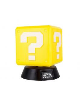 Lampara 3d paladone nintendo super mario question block