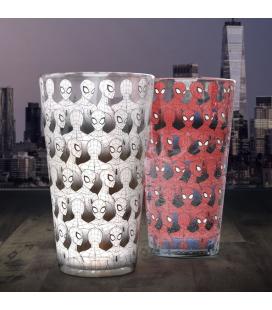 Vaso con cambio de color paladone spider - man 400 ml