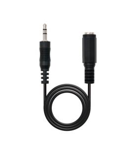 Nanocable 10.24.0205 cable de audio 5 m 3,5mm Negro