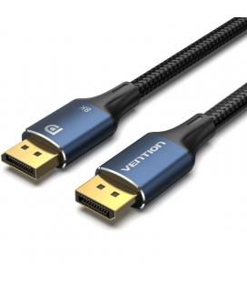 Cable vention hcelf/ displayport macho - displayport 8k macho/ 1m/ azul