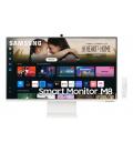 Smart Monitor Samsung M8 S32DM801UU 32"/ 4K/ Smart TV/ Webcam/ Multimedia/ Regulable en altura/