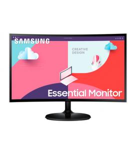 Monitor Curvo Samsung Essential Monitor S3 S24C364EAU/ 24"/ Full HD/ Negro