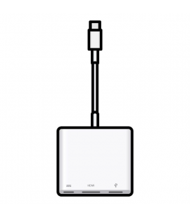 Adaptador usb-c digital av multiport macbook v3 mw5m3zm/a