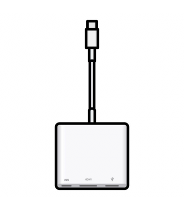 Adaptador usb-c digital av multiport macbook v3 mw5m3zm/a