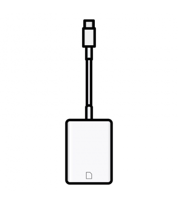 Apple adaptador usb-c a tarjeta sd v2 mw653zm/a