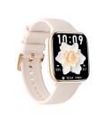 Reloj smartwatch myphone pastel gold cream