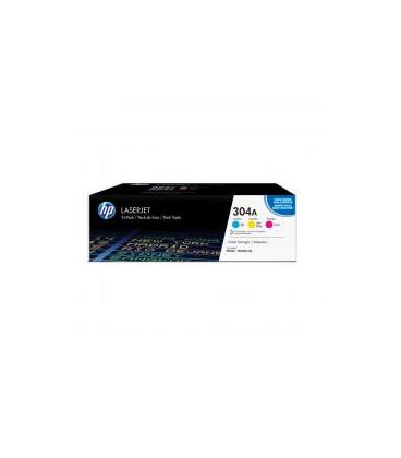 Multipack Toner HP 304A Cian Magenta Amarillo