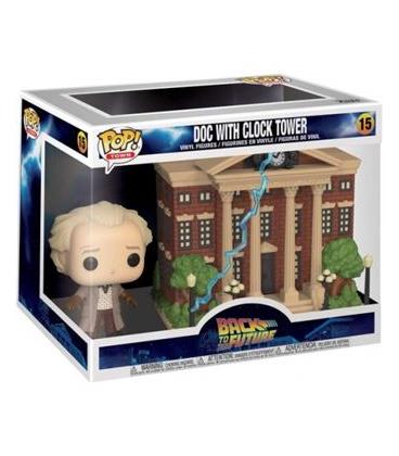 Funko pop regreso al futuro doc torre del reloj