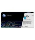 Toner HP 651A Cian Laserjet