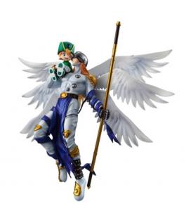 Figura megahouse digimon adventure g.e.m. angemon & takaishi takeru