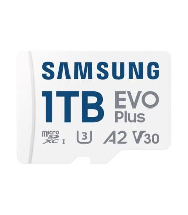 Tarjeta de Memoria Samsung EVO Plus 2024 1TB microSD XC con Adaptador/ Clase 10/ 160MBs