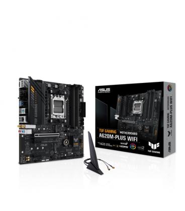 ASUS TUF GAMING A620M-PLUS WIFI AMD A620 Zócalo AM5 micro ATX