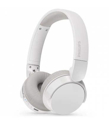 Auriculares inalámbricos philips tah3209/ con micrófono/ bluetooth/ blancos