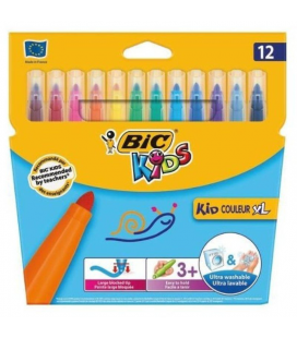 Rotuladores punta ancha bic kid color xl 8289663/ colores surtidos