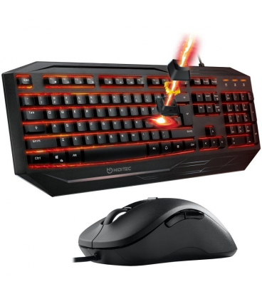 Pack gaming hiditec pac010036/ teclado gaming gk200 + ratón blitz