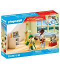 Playmobil action heroes: pediatria con osito de peluche