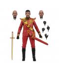 Figura neca flash gordon (1980) ultimate ming (red military outfit)