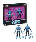 Pack 2 figuras hasbro marvel legends series los 4 fantasticos wolverine & spider - man