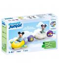 Playmobil junior disney: mickey y minnie tren nube