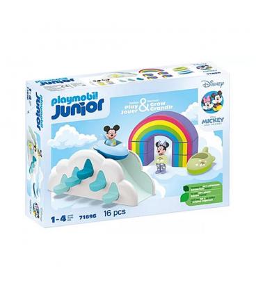 Playmobil junior: disney mickey y minnie casa en las nubes