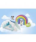 Playmobil junior: disney mickey y minnie casa en las nubes