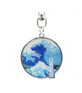 Llavero abystyle clasico japones gran ola hokusai