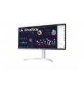 Monitor Profesional Ultrapanorámico LG UltraWide 34WQ650-W 34"/ WFHD/ Multimedia/ Regulable en Altura/ Plata y Blanco