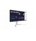 Monitor Profesional Ultrapanorámico LG UltraWide 34WQ650-W 34"/ WFHD/ Multimedia/ Regulable en Altura/ Plata y Blanco