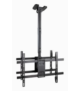 TooQ Soporte de Techo para 2 Pantallas 43"-86", Negro