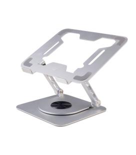 Ewent Soporte portatil aluminio 17" Giro 360º