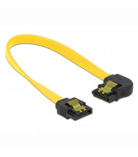 Delock cable sata 6 gb/s recto a ángulo izquierdo