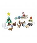 Playmobil junior: calendario de adviento navidad en la nieve