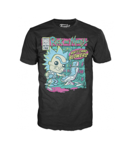 Camiseta funko series tv rick & morty morty mind blowers 64530