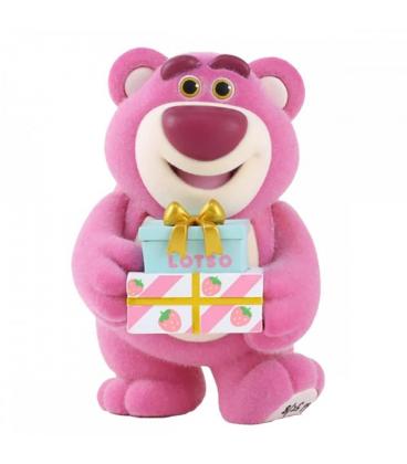 Figura flocada enesco disney pixar toy story 3 lotso con regalos