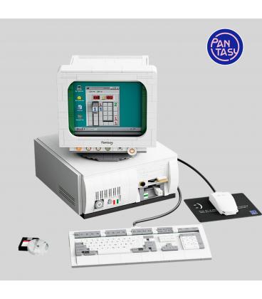 Maqueta retro computer set construccion joyside series 24 cm