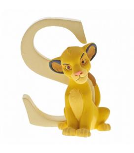 Figura enesco disney el rey león simba letra s